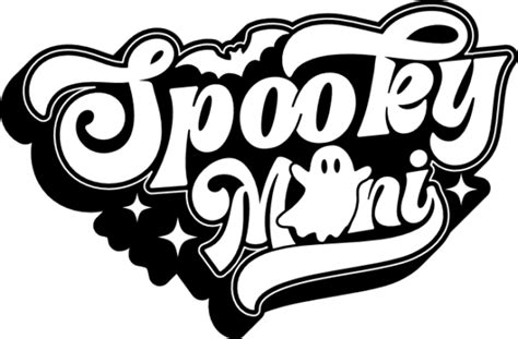 Spooky Mini Halloween Tshirt Design Free Svg File For Members SVG