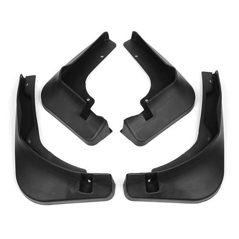 4pcs Car Front And Rear Mudguard Fender Splash Flaps Mud Flaps For