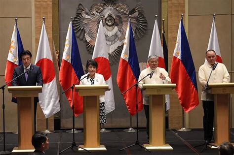 Philippines And Japan Sign Key Defence Pact