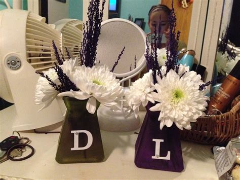 Vases I Filled And Decorated Do It Yourself Crafts Table Decorations