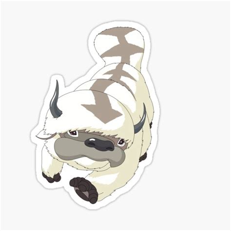 Avatar Appa Stickers Redbubble Avatar Aang Avatar The Last Airbender