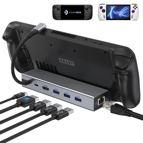 Buy Steam Deck Dock Docking Station For Steam Deck ROG Ally 6 In 1