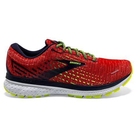 BROOKS MEN'S GHOST 13 RED?YELLOW