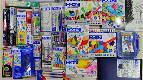 Unboxing Doms Collection Doms Stationery Collection Unboxing And