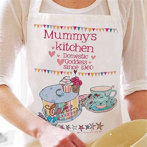 Personalised Domestic Goddess Apron From