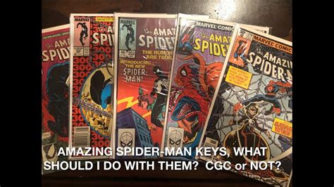 Amazing Spider Man Keys What Do I Do With Them To CGC Or Not To CGC