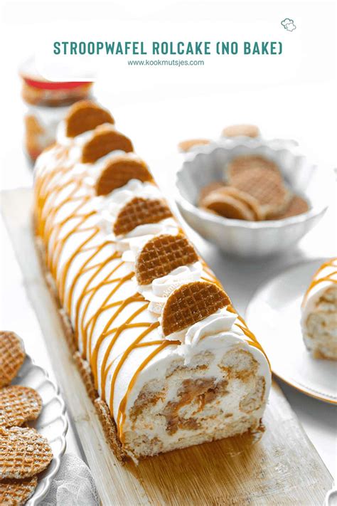 Stroopwafel Rolcake No Bake Kookmutsjes