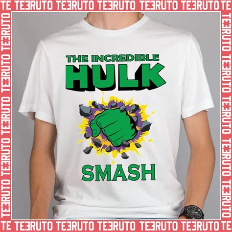 Smash Fist Incredible Hulk Marvel Unisex Sweatshirt Teeruto