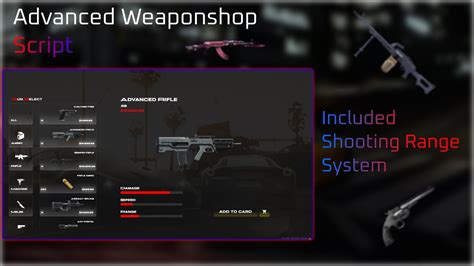 Fivem Advanced Purchasable Weapon Shop System Weapon Shop For Fivem