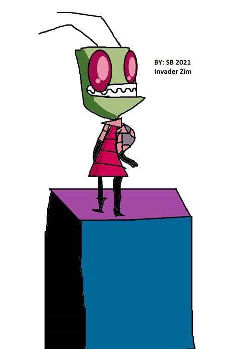 Invader Zim Drawing 2 By Duosmexymaxwell On Deviantart