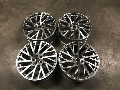 19″ Audi A8L 55 Style Wheels – Silver Machined – CMWheels