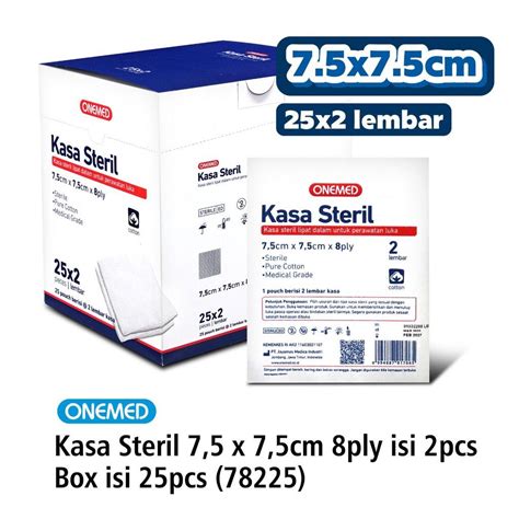 Jual Kasa Steril X Cm Onemed Ply Isi Lembar Box Isi