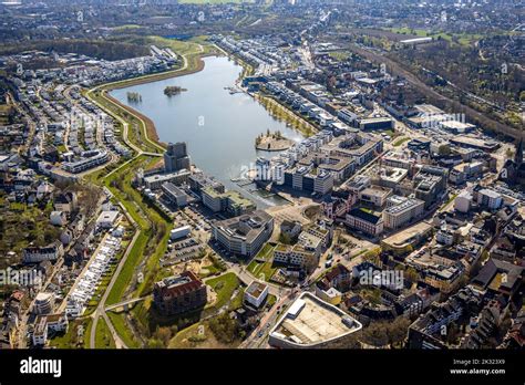 Luftaufnahme Phoenix See Hörde Dortmund Ruhrgebiet Nordrhein