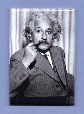 ALBERT EINSTEIN 2X3 FRIDGE MAGNET SCIENTIST SCIENCE MATH QUANTUM