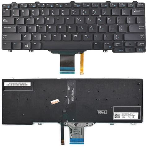 Bàn phím Dell Latitude E5250 E7250 Có Đèn