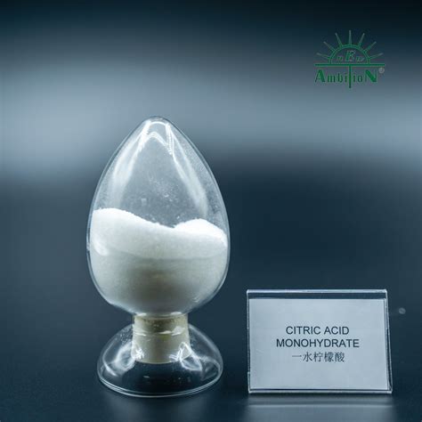 High Quality Food Grade Citric Acid Monohydrate Powder CAS 5949 29 1