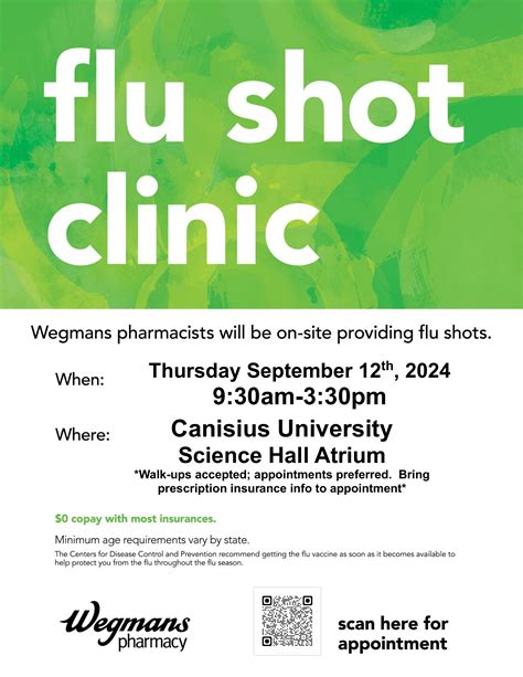 Wegmans Flu Shot Clinic | The Dome