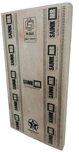 8 Mm Sainik MR Commercial Plywood For Furniture At Rs 850 Sheet In