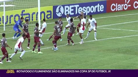 Vídeo Botafogo e Fluminense são eliminados na Copa SP de Futebol Jr