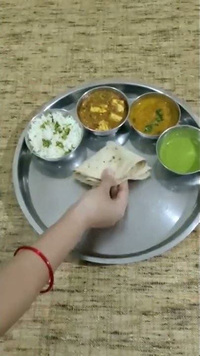 Special Lunch Thali Idea Special Lunch Thali Indian Thali