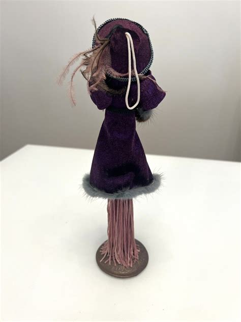 Victorian Tassel Doll Collectible Porcelain Doll On Stand Ebay