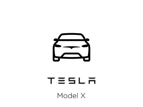 Tesla Model X by Alex for Icons8 on Dribbble