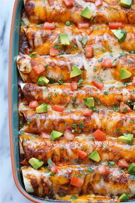 Beef Enchiladas Damn Delicious