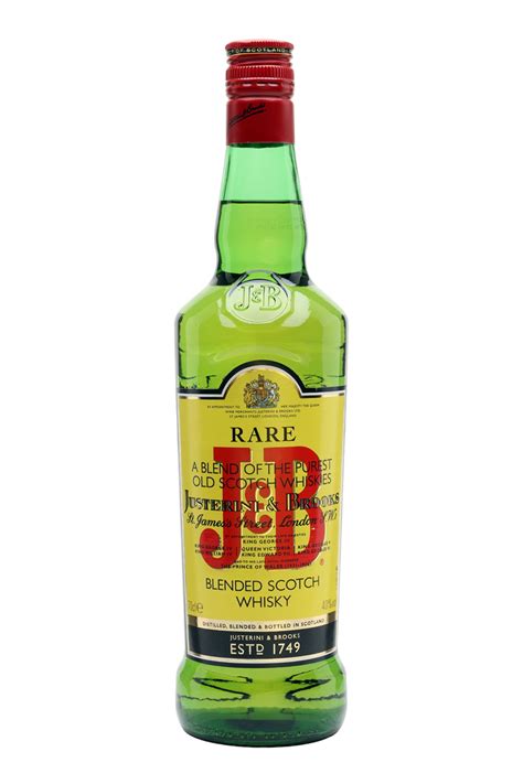 J And B Rare Blended Scotch Whisky 40 Abv 6 X 70cl Jeroboams