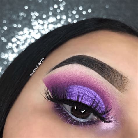 21 Purple Eyeshadow Looks For Brown Eyes