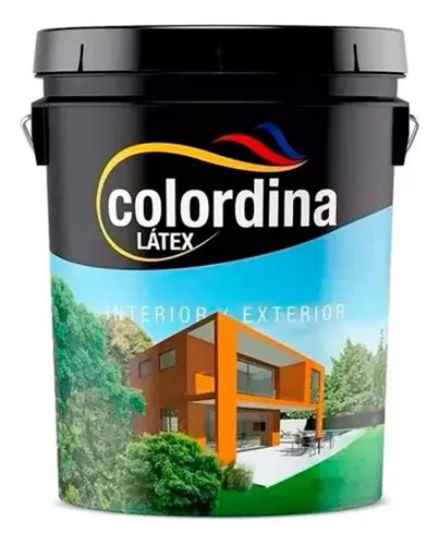 Pintura Latex Interior Exterior Colordina Duracril X Lts