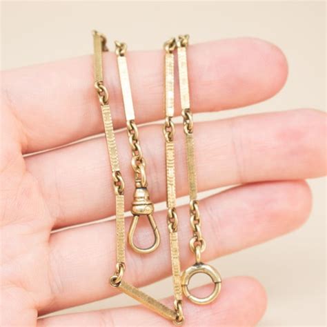Vintage Watch Chain Etsy