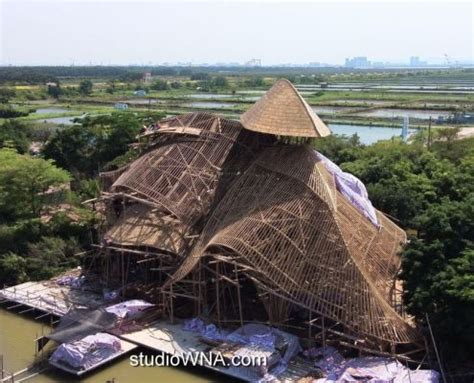 Bamboo Building Projects | Studio WNA | Chinese architecture, Unusual ...