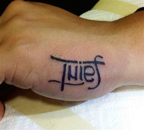 50 Best Ambigram Tattoos Of Names And Words 2023 Worldwide Tattoo And Piercing Blog