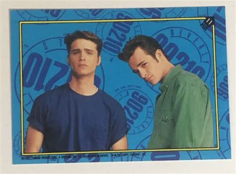 Beverly Hills Trading Card Sticker Vintage Jason Priestley