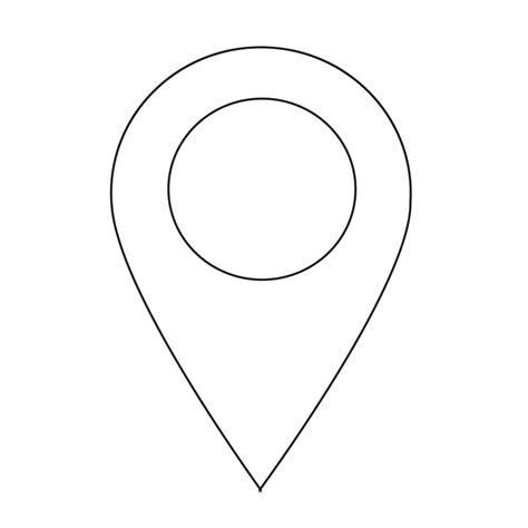 Gps Location Map Pointer Icon 638524 Vector Art At Vecteezy