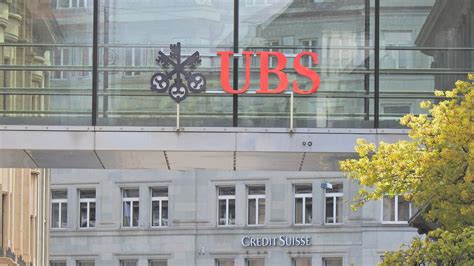 Ubs Will Credit Suisse Übernahme Bis Juli über Bühne Bringen