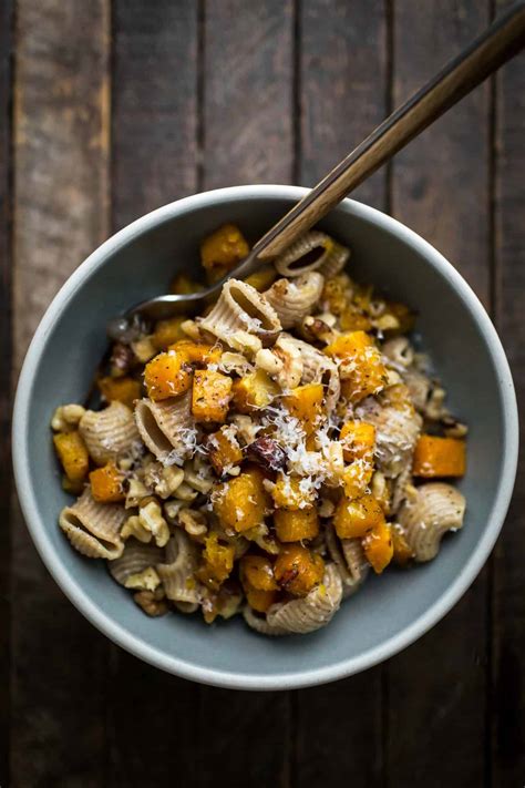 Roasted Butternut Squash Pasta With Butter Naturally Ella