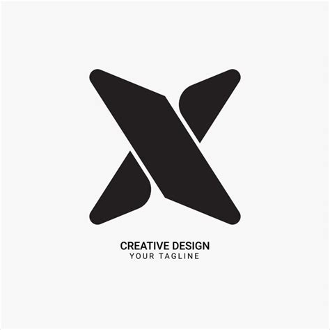 Creativo Xs O Sx O X Monograma Inicial Diseño De Logotipo único De Marca Moderna Vector Premium