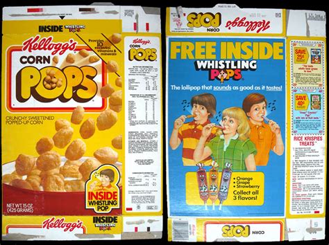 S Cereal Boxes Nostalgia