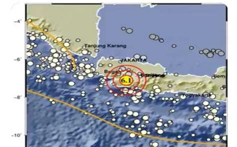 Gempa M 5 8 Di Sukabumi Getarannya Terasa Hingga Tangsel