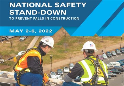 National Safety Stand Down To Prevent Falls In Construction May 2 6 Inside Towers