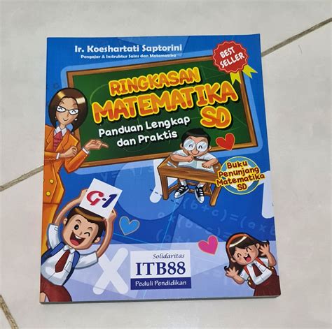 Buku Ringkasan Matematika SD ITB Buku Penunjang Matematika SD Buku