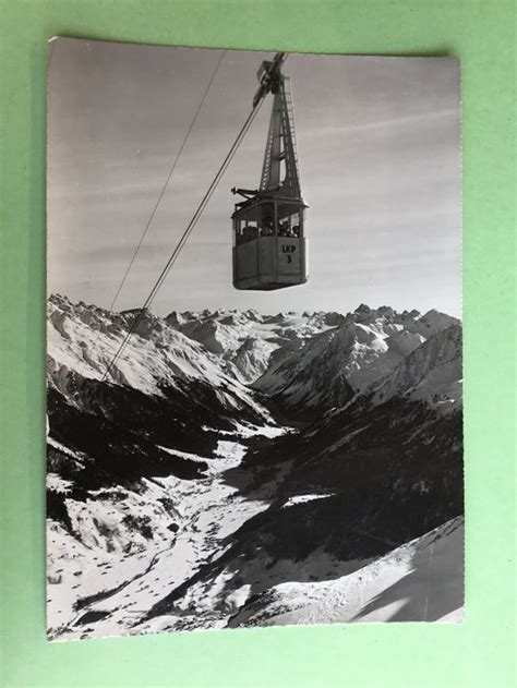 Ak Luftseilbahn Seilbahn Gondelbahn Klosters Gotschnagrat Kaufen Auf