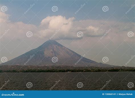 Ometepe Island in Nicaragua Lake. Volcano Concepcio Stock Image - Image of tourism, landscape ...