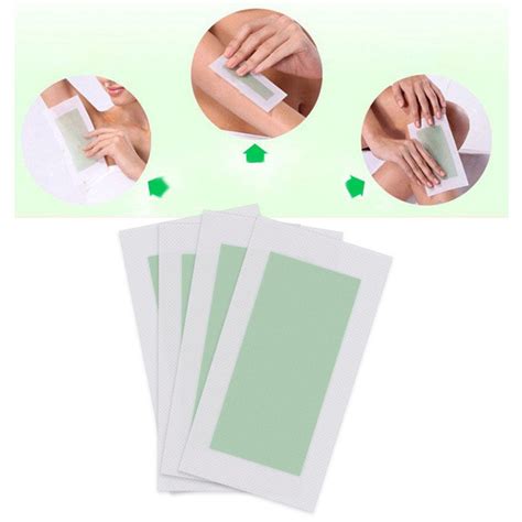 pair hair removal wax strips papers large size body professional hair