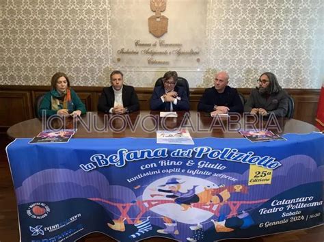 Catanzaro Presentata La Befana Del Poliziotto Nel Ricordo Di