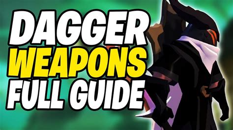 Albion Online All Dagger Weapons In Depht Guide Demonfang