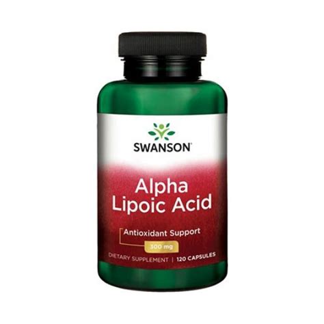 ᐉ Swanson Alpha Lipoic Acid 300mg 120 Caps на топ цена — Fitholic