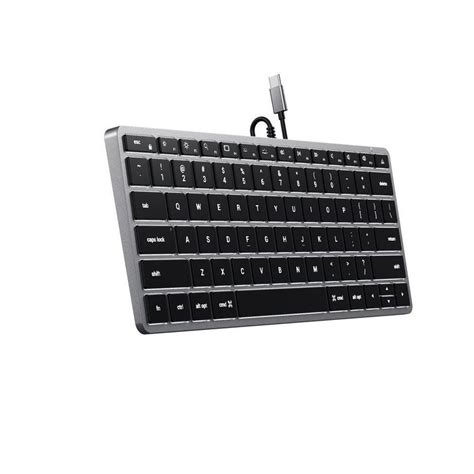 Buy Satechi Slim W1 Usb C Wired Backlit Keyboard For Ipadimacmacbook