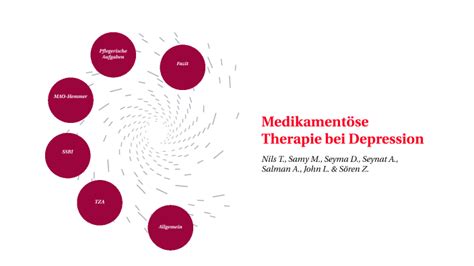 Medikamentöse Therapie bei Depression by The SoranjeZ on Prezi